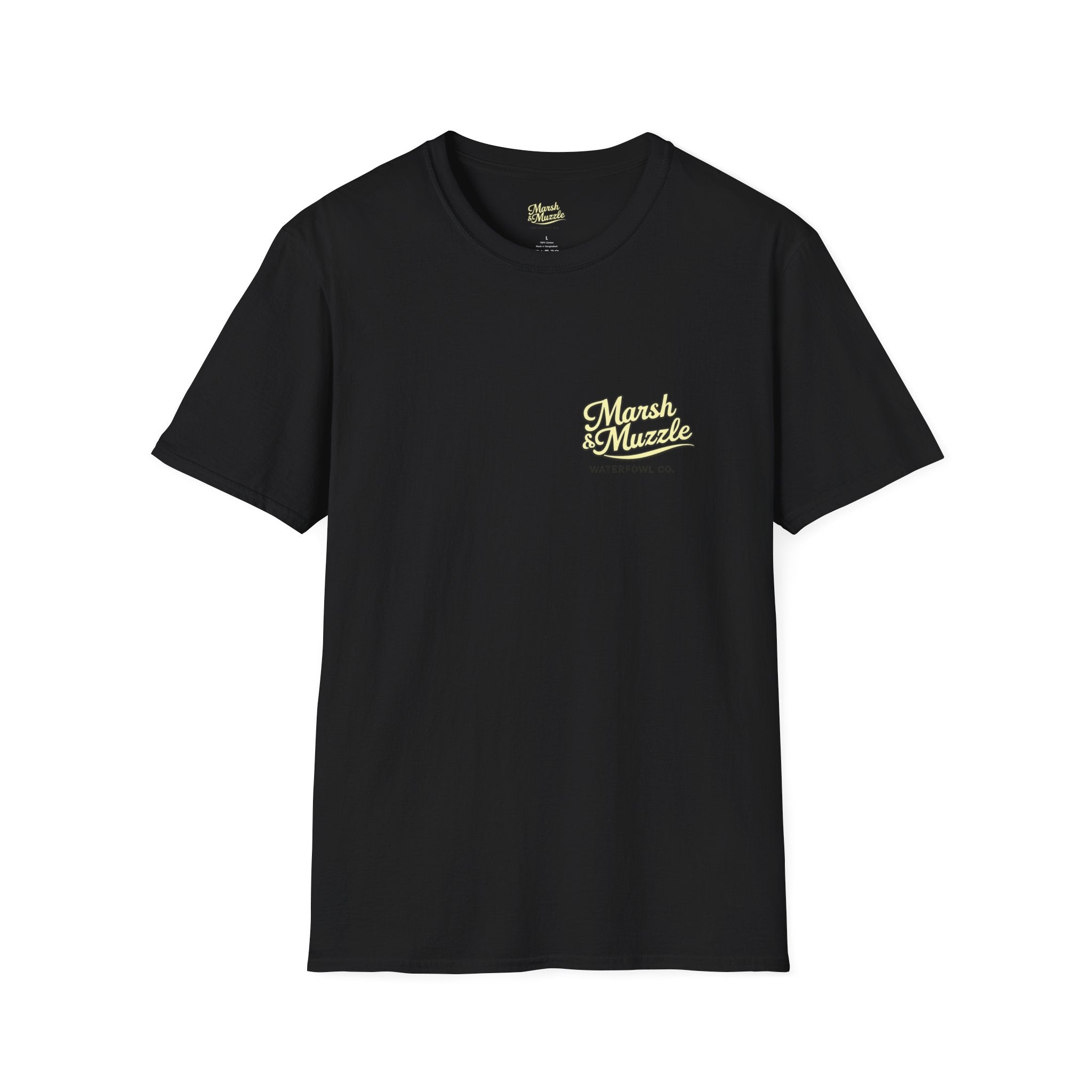Waterfowl Co. T-Shirt — Marsh & Muzzle Hunting Crew Tee
