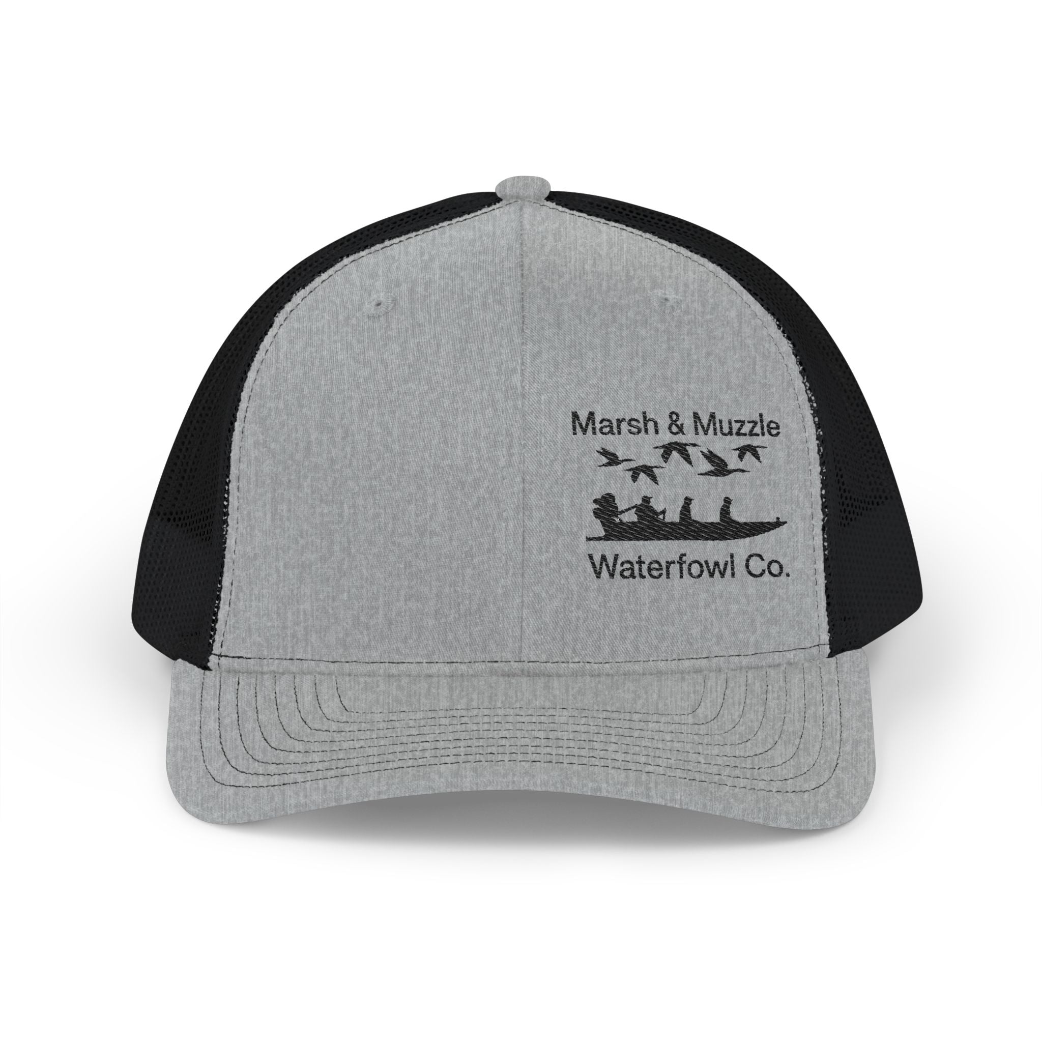 Embroidered Trucker Cap — Marsh & Muzzle Waterfowl Co. Logo