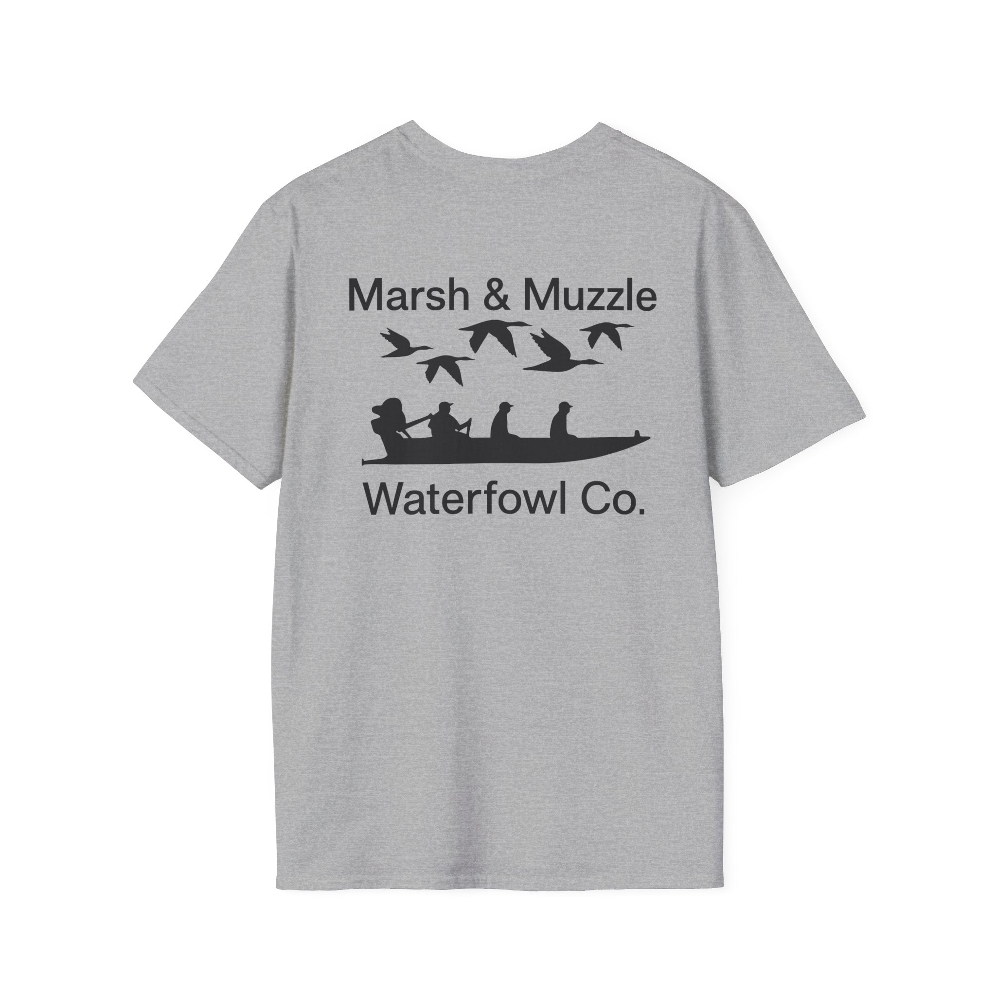 Waterfowl Co. T-Shirt — Marsh & Muzzle Hunting Crew Tee
