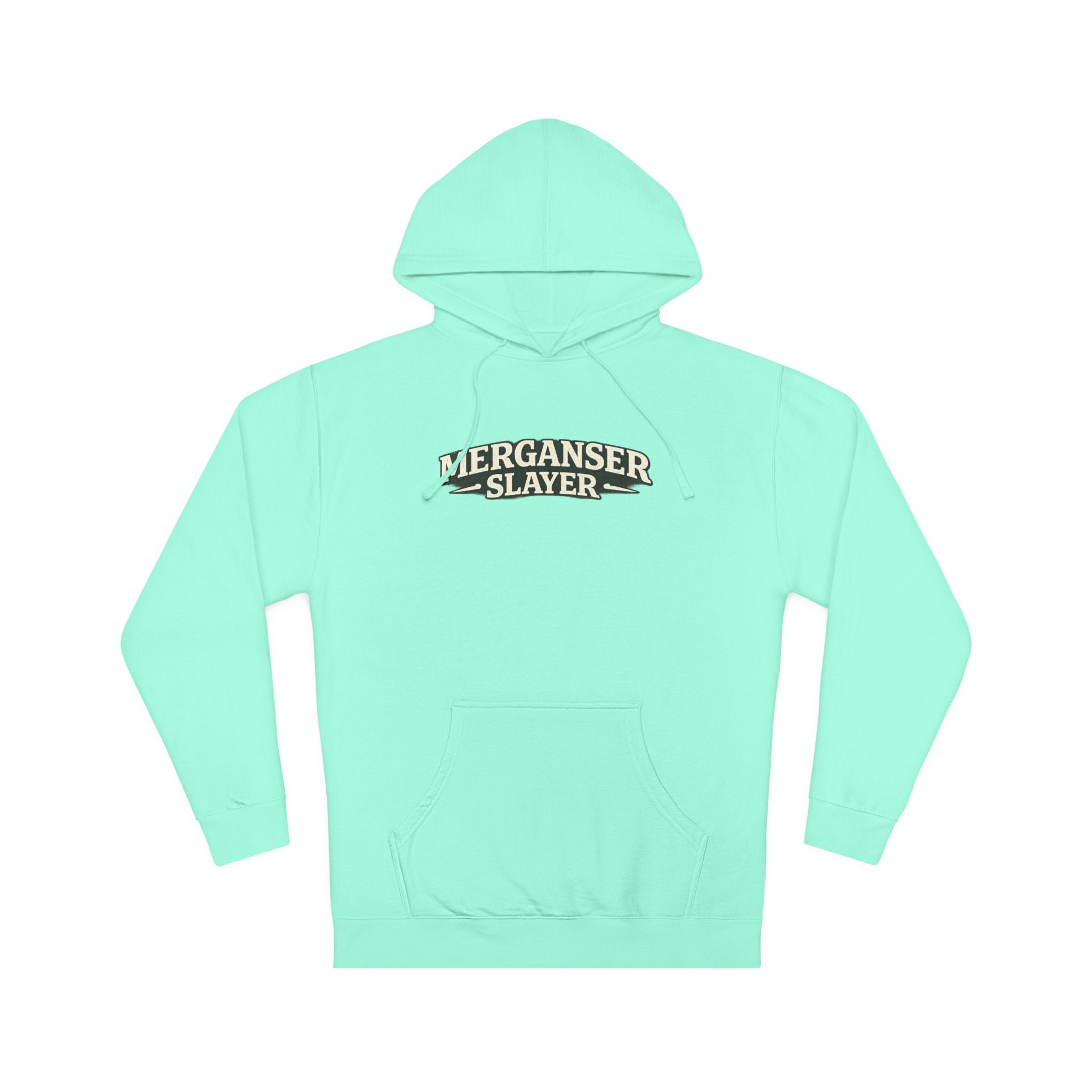 Merganser Slayer Hoodie - Graphic Waterfowl Hunting Crewneck Hooded Sweatshirt