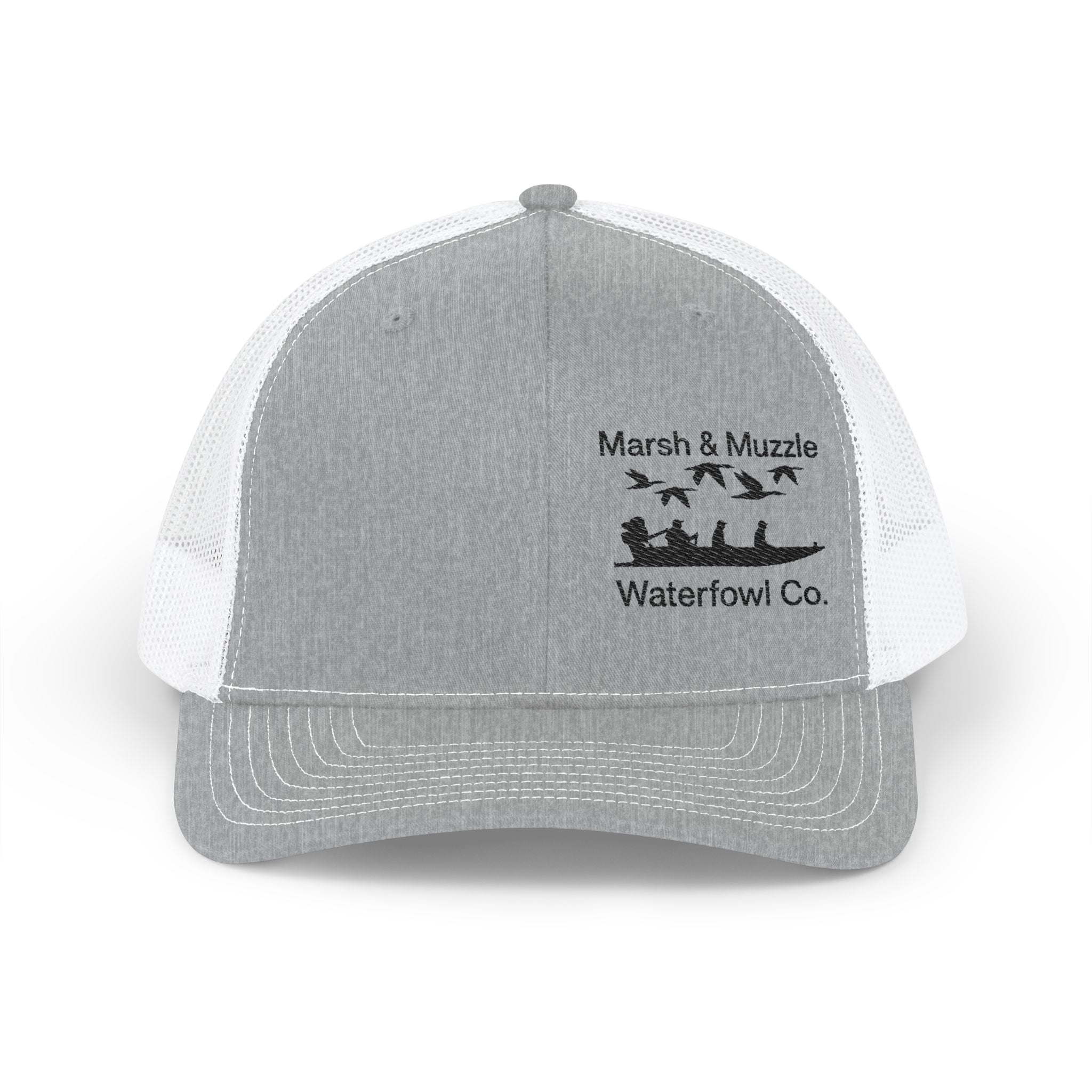 Embroidered Trucker Cap — Marsh & Muzzle Waterfowl Co. Logo