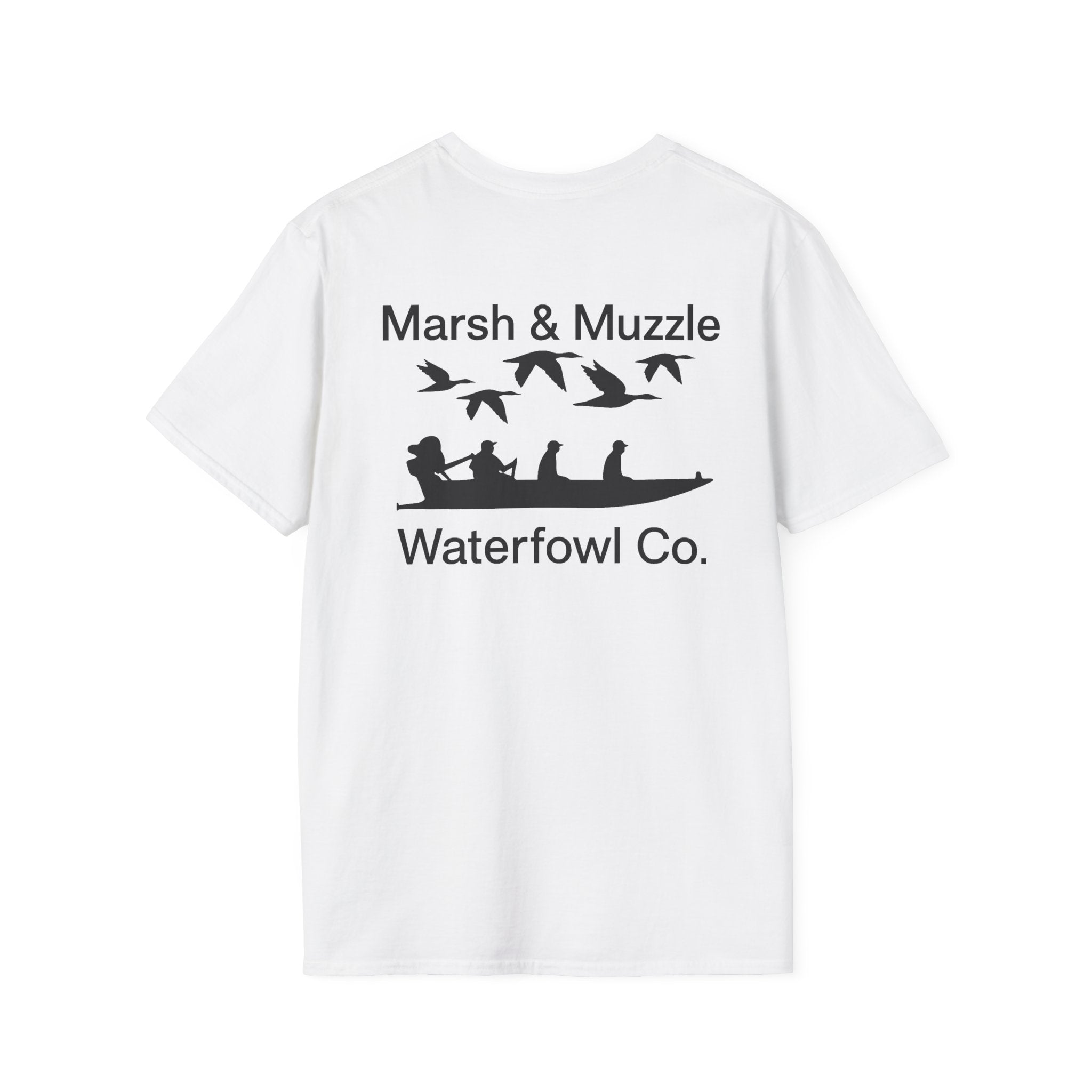Waterfowl Co. T-Shirt — Marsh & Muzzle Hunting Crew Tee