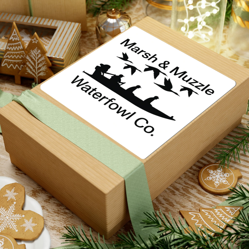 Marsh & Muzzle Waterfowl Co. Sticker — Hunting Duck Decal