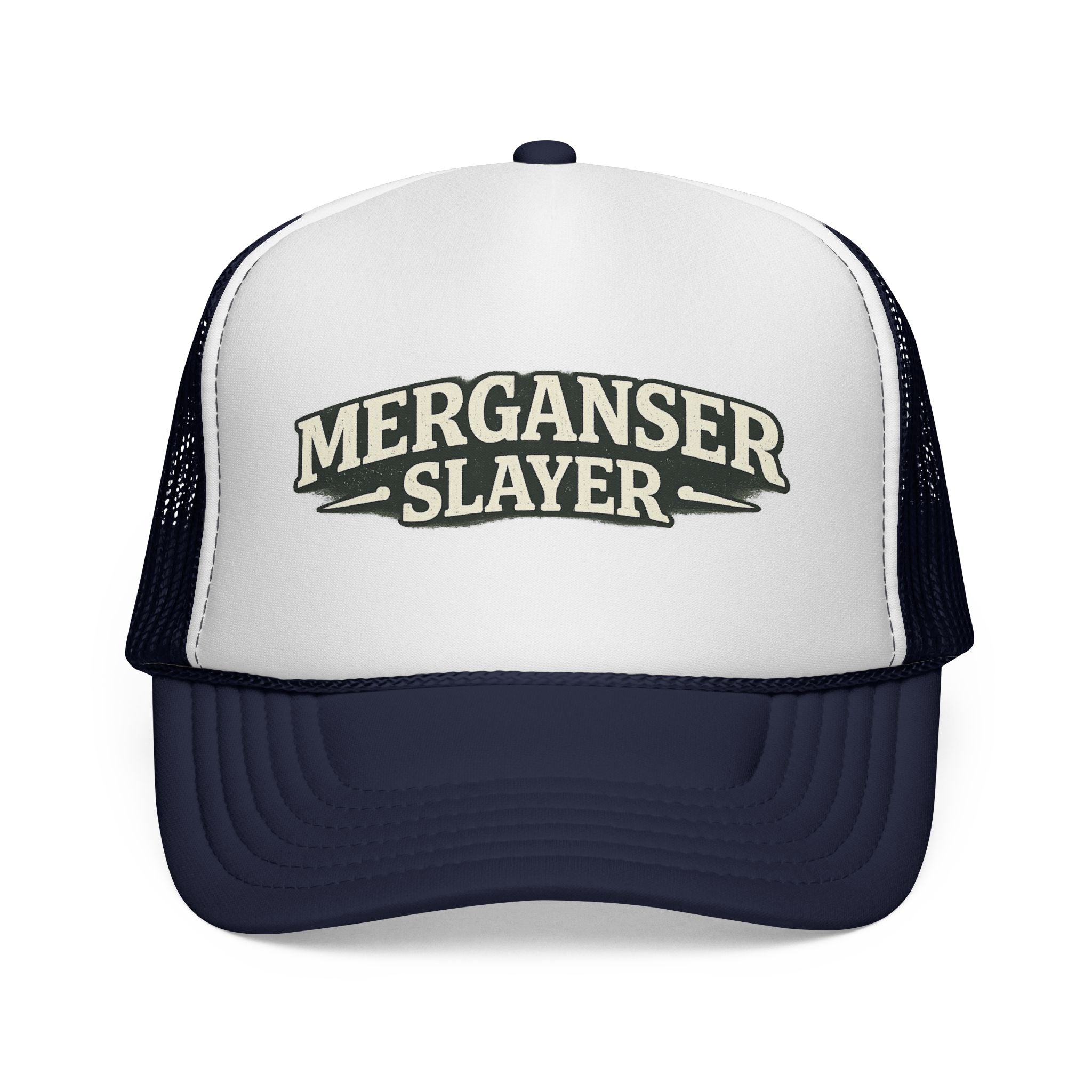 Merganser Slayer Trucker Cap — Vintage Outdoors Fishing Hat