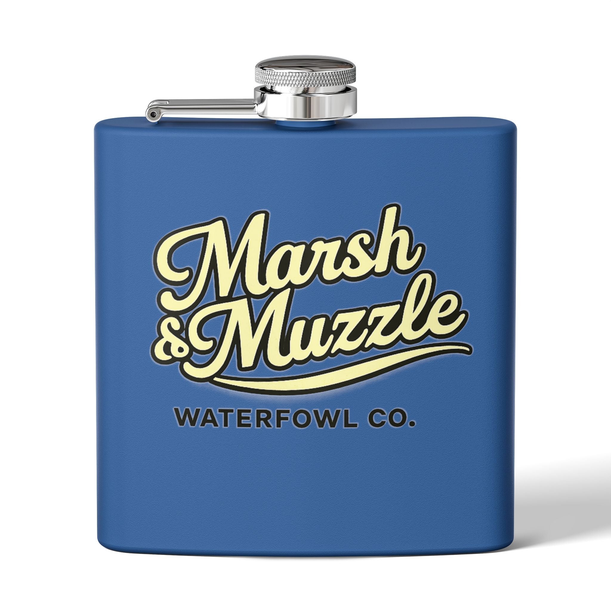 Marsh & Muzzle Waterfowl Co. 6oz Stainless Steel Flask