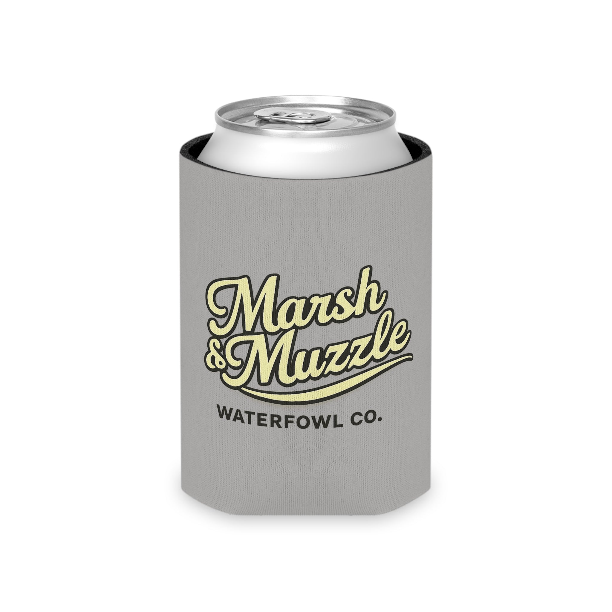 Marsh & Muzzle Waterfowl Can Cooler — Insulated Beer Koozie