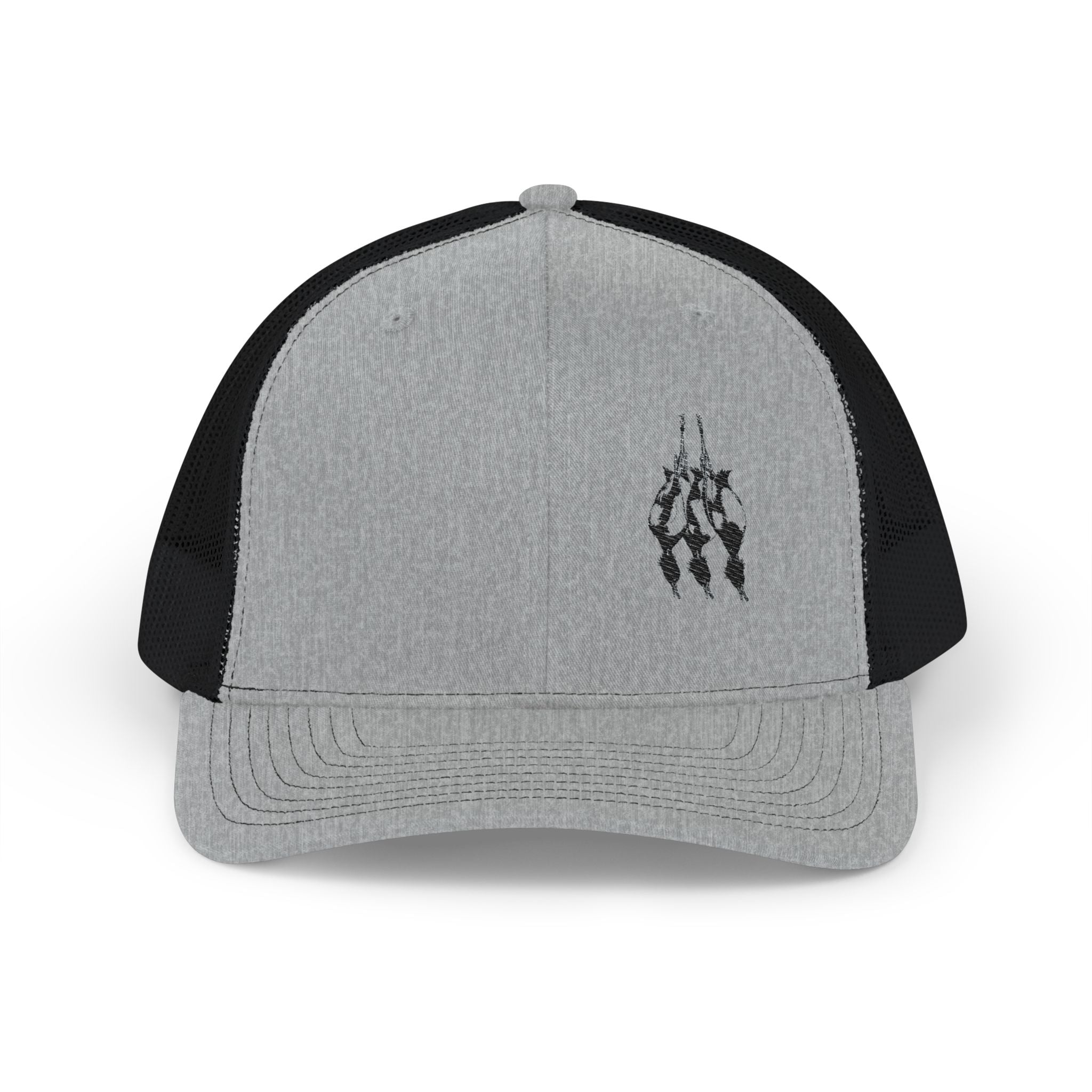 Trucker Hat — Embroidered Climbing Ropes Design